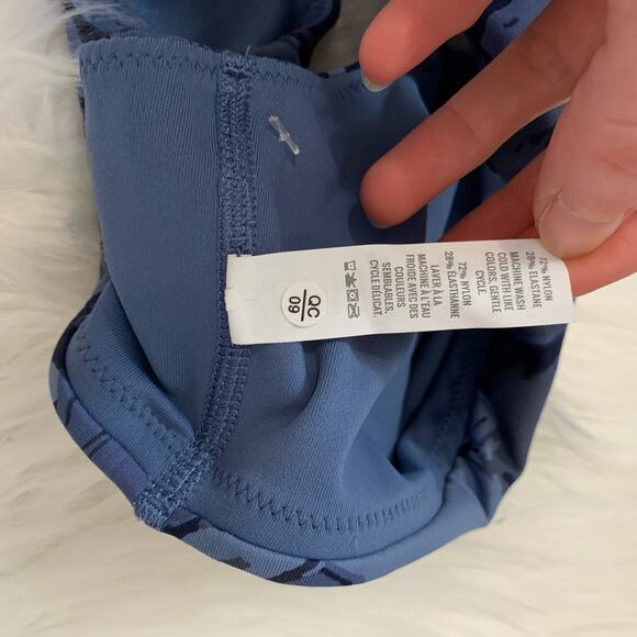 NWOT Aerie Offline Blue Goals Collection Medium Support Sports Bra - Picture 7 of 7